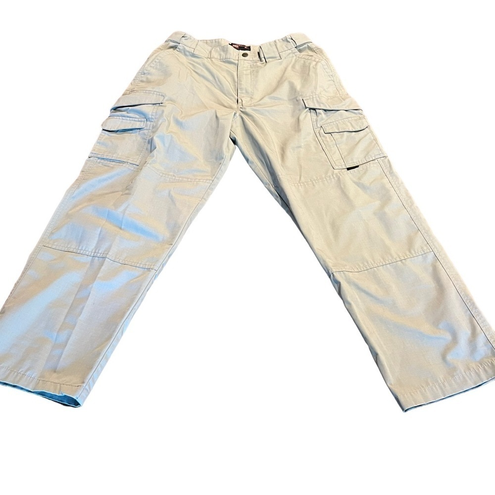 Tru Spec Men’s Tan Cargo Tactical Utility Pants Size W34